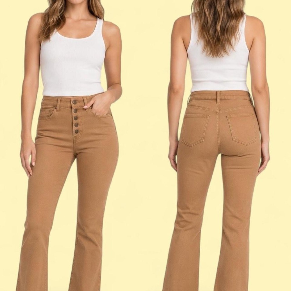 Joe's Jeans The Callie High Rise Cropped Bootcut Jeans Size 25